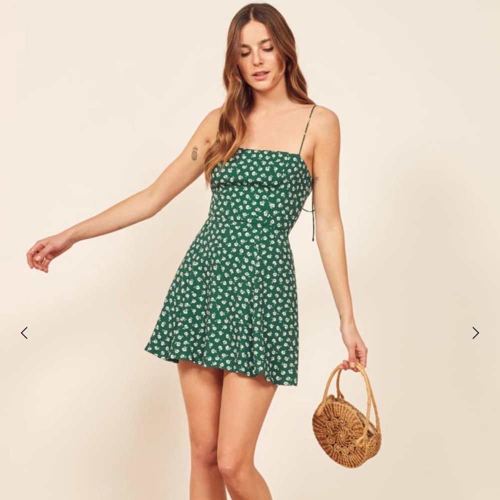 Reformation Sarah Mini Dress